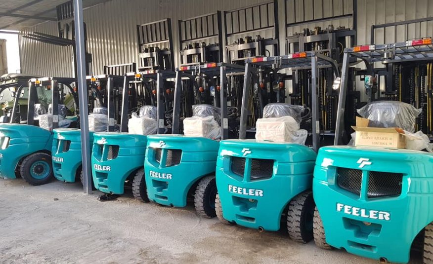 Forklifts brand Feeler sale only on order, according to availability in the factory